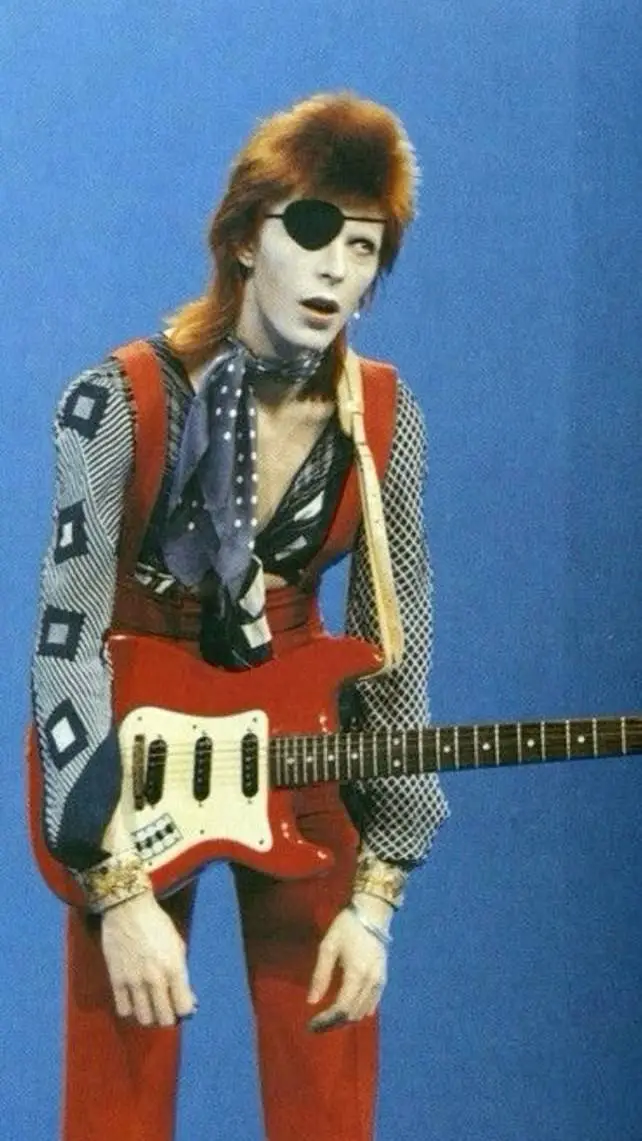 ai character: David Bowie background