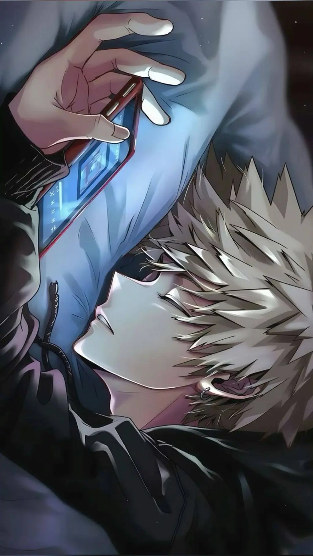 ai character: Bakugo😍 background