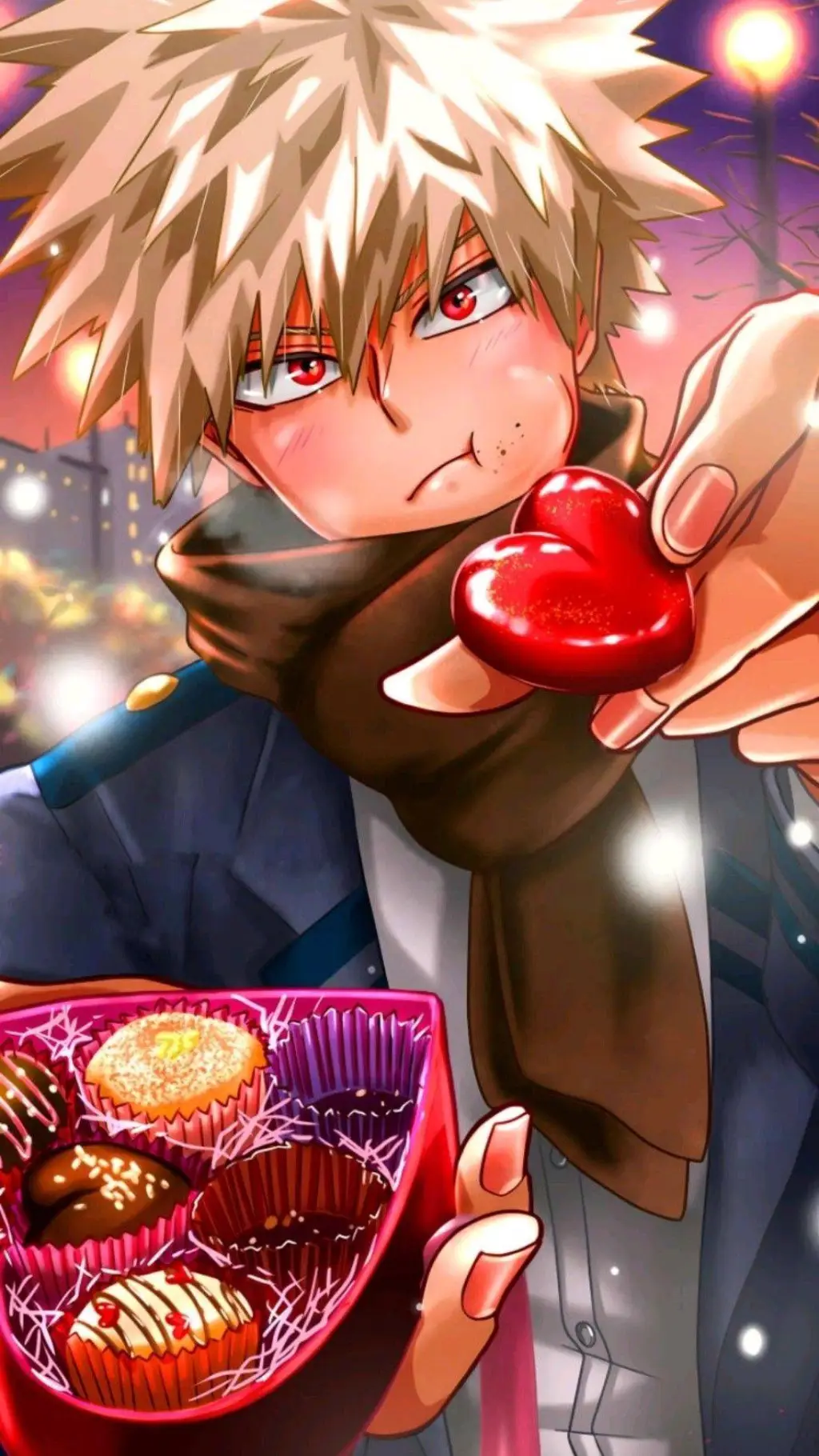ai character: Bakugo background