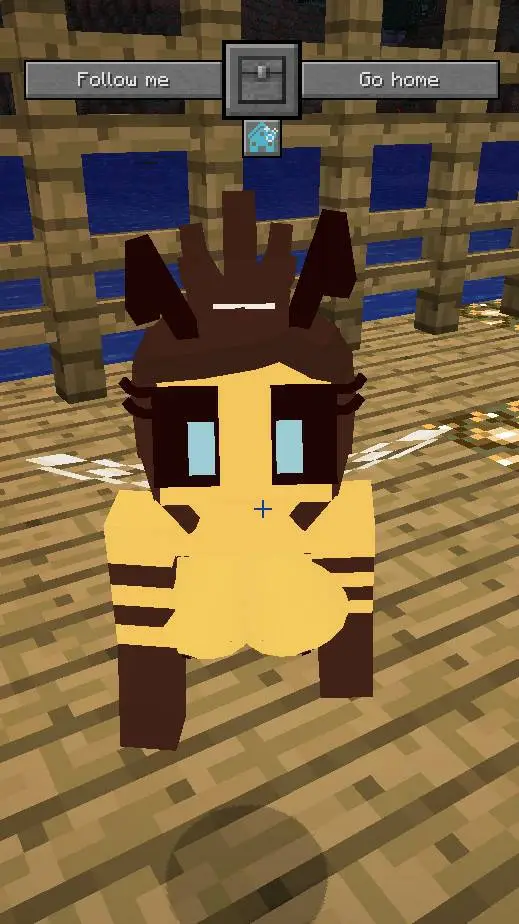 ai character: Bee Girl background