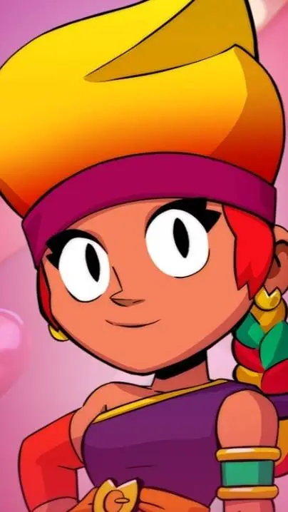 ai character: Amber background