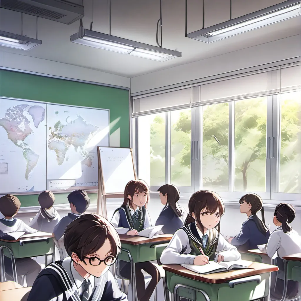 chat with ai character: My class