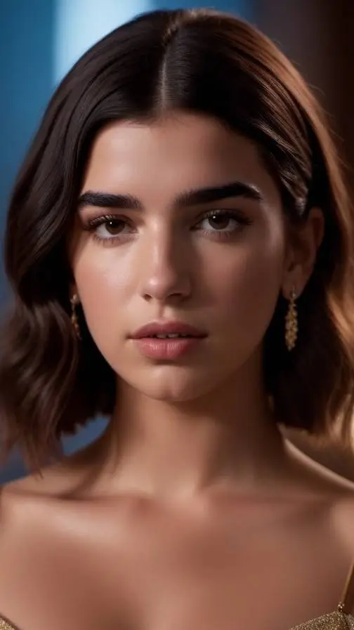 ai character: Dua Lipa background
