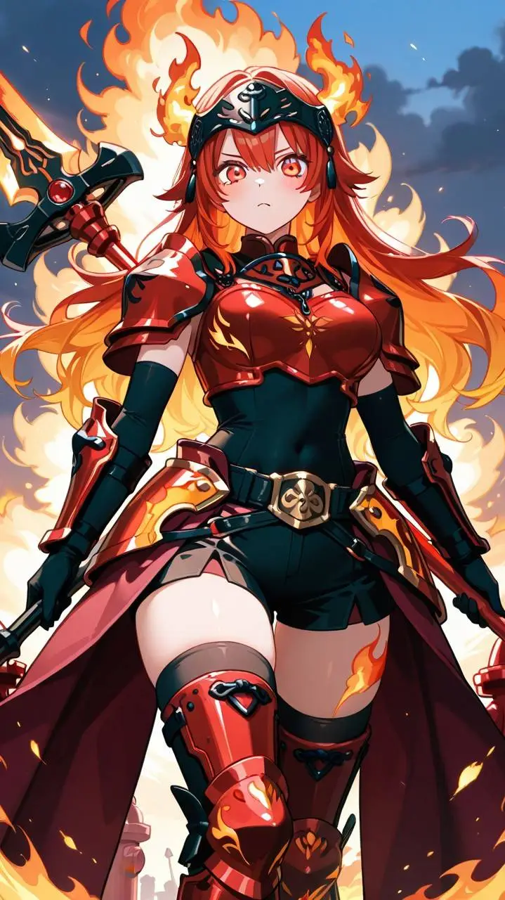 ai character: Skyphora  background