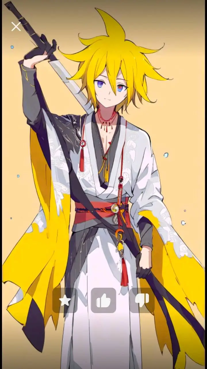 ai character: Ryuga background