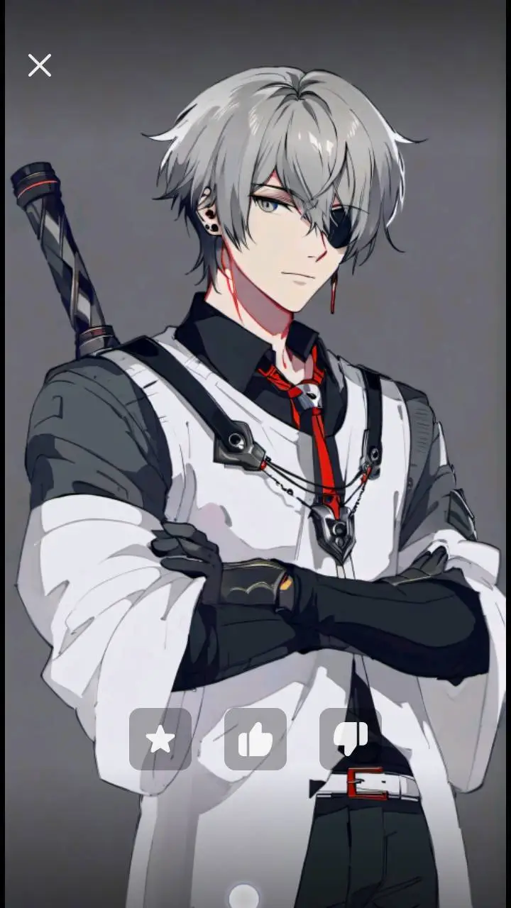 ai character: Kyros Silverwind background