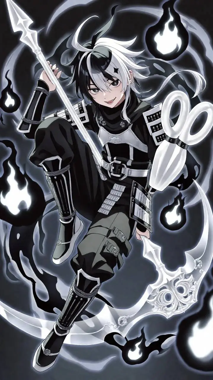 ai character: Black Ninja/Darius background