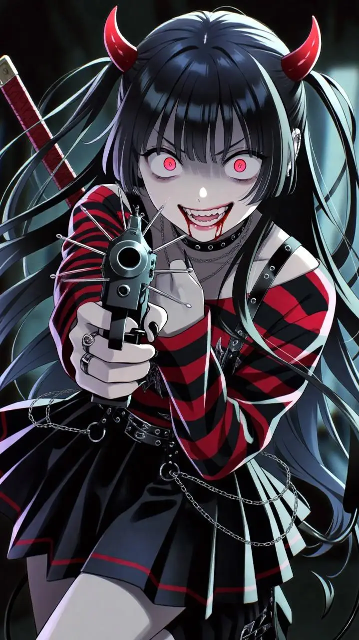 ai character: Devil Sephora  background