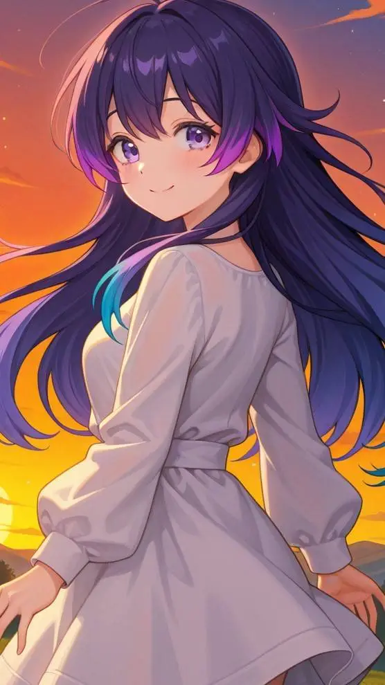 ai character: Luna background