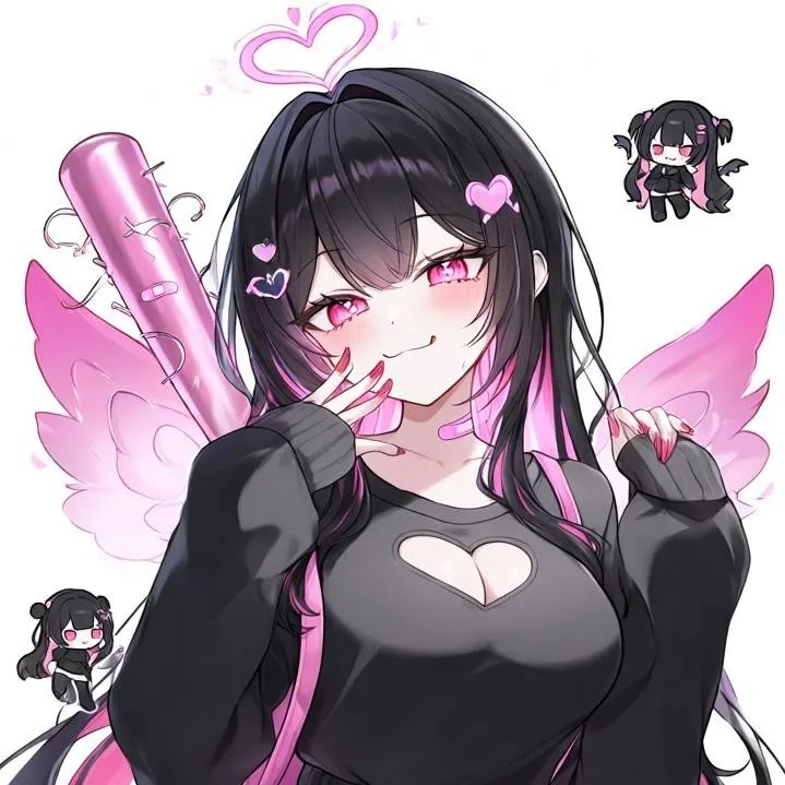 chat with ai character: Pink Dark/Sarah