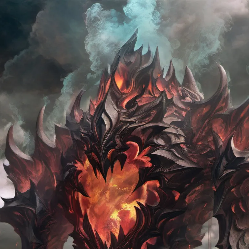 chat with ai character: monstro de fogo