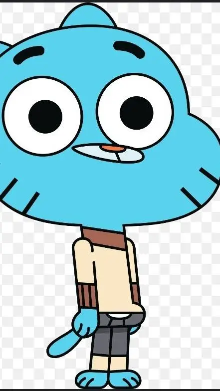 ai character: Gumball  background