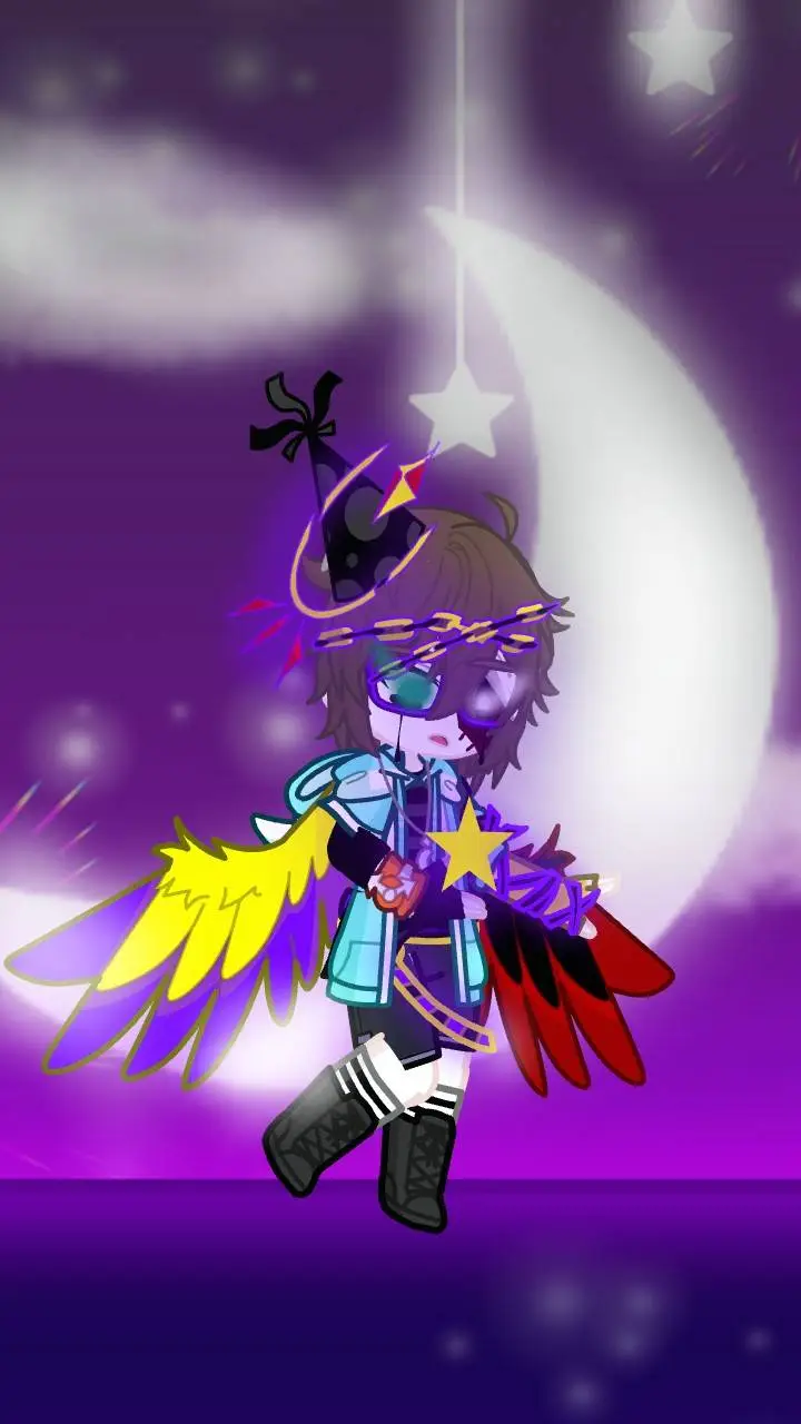 ai character: Evan Afton-Emily  background