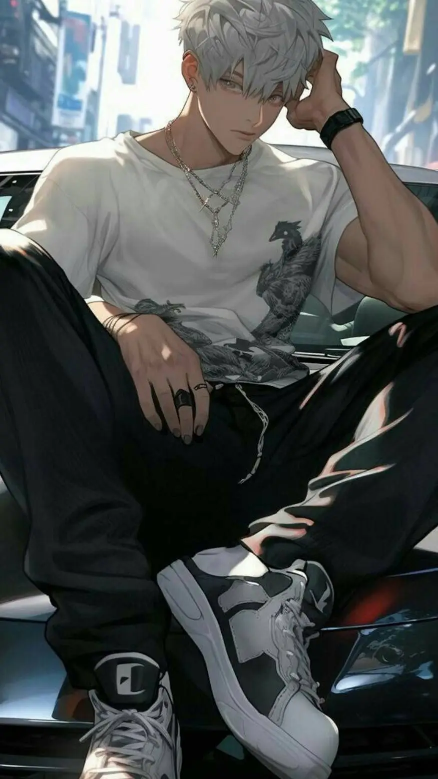 ai character: Кейт background