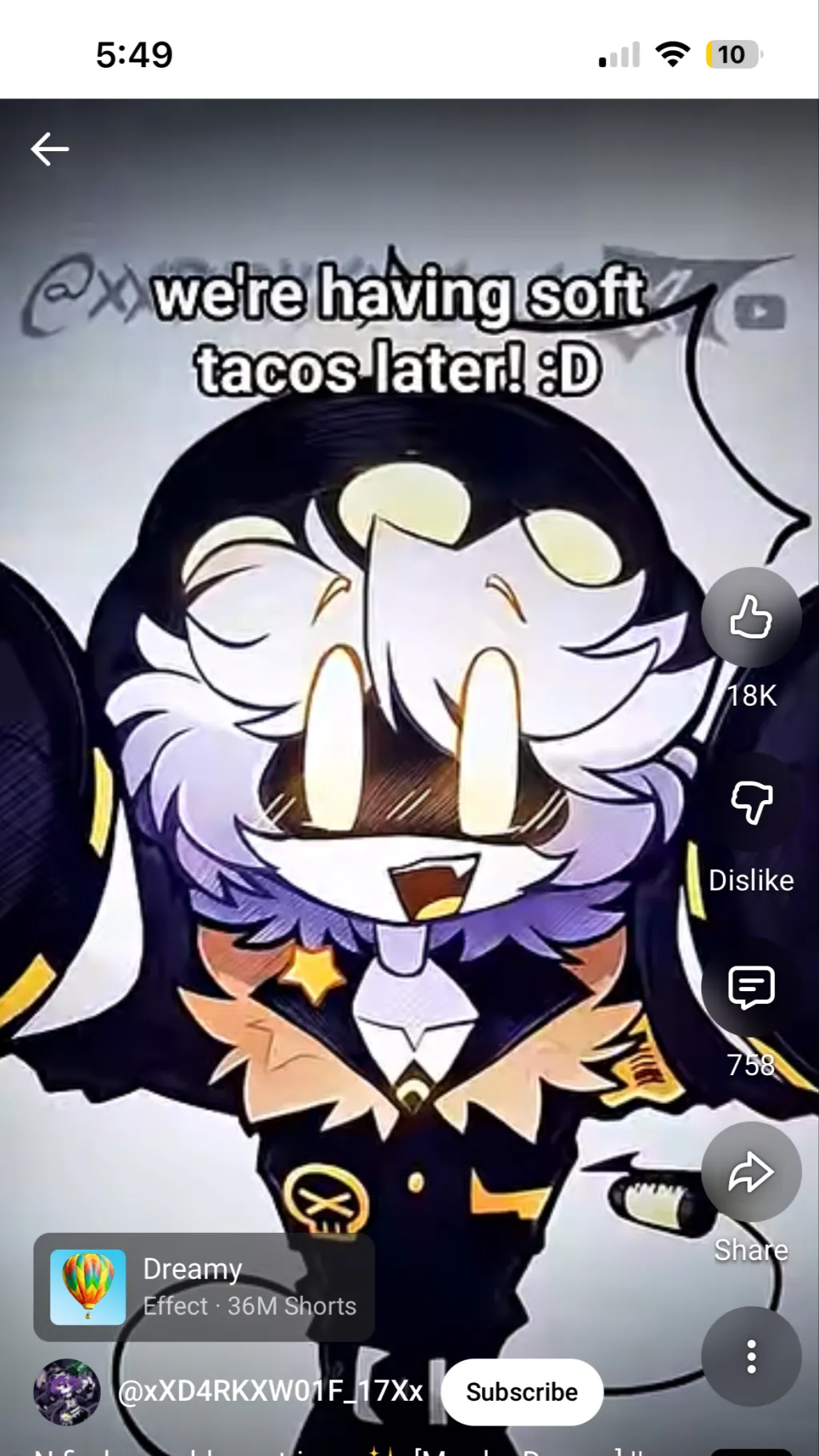 ai character: N background