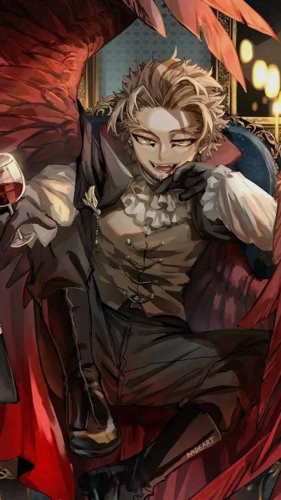 ai character: 🍷🌹~•{~Hawks~}•~🌹🍷 background
