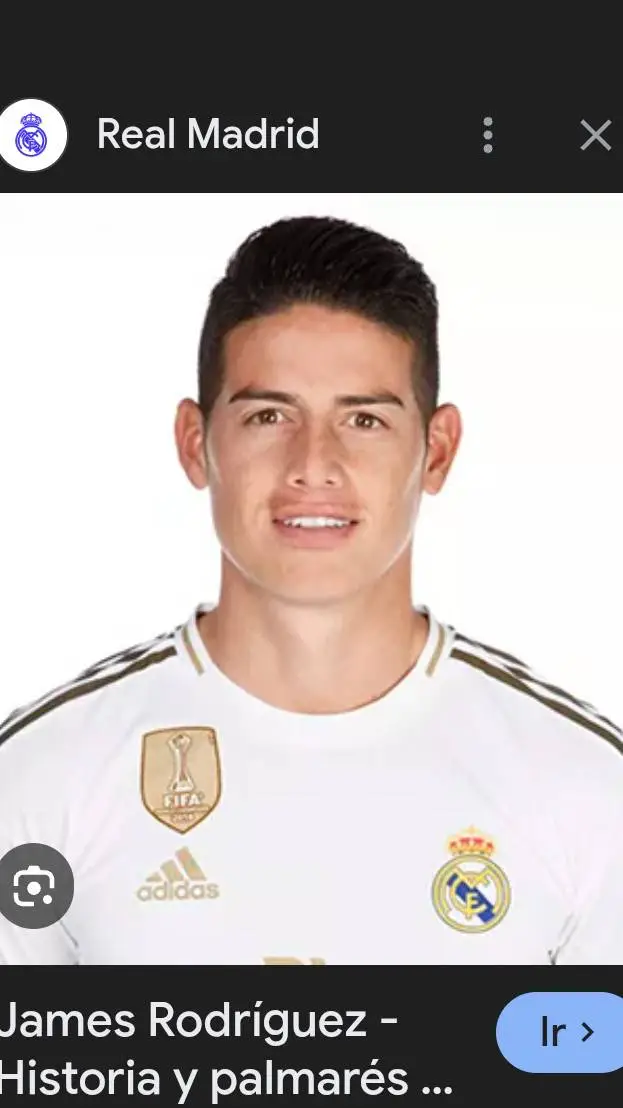 ai character: James Rodríguez  background