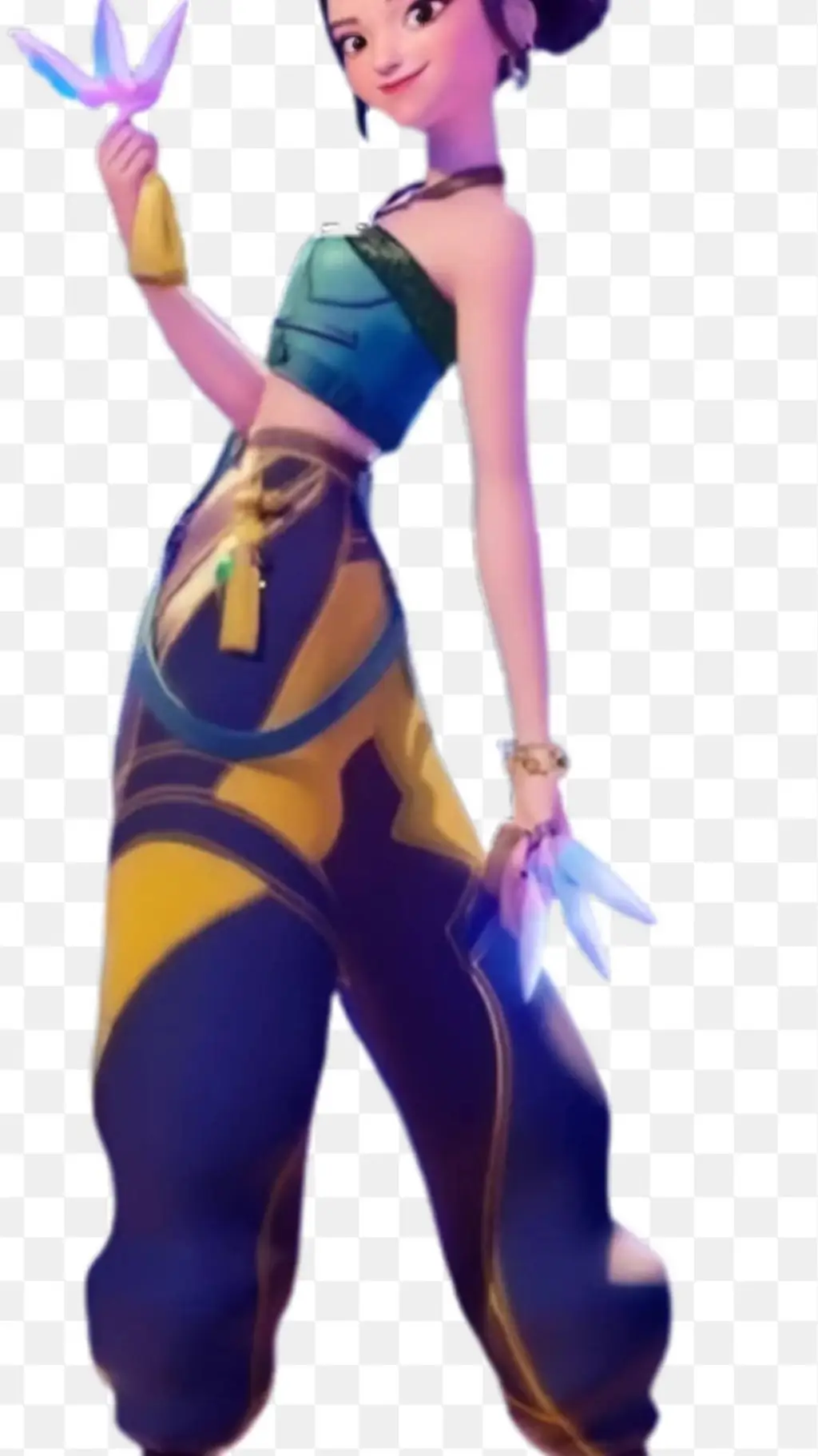 ai character: zoey background
