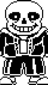 ai character: Sans background