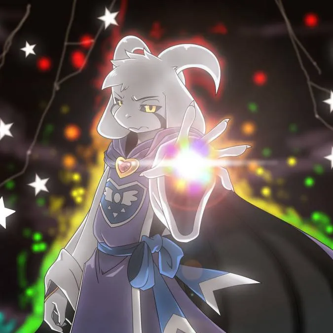 chat with ai character: ASRIEL!