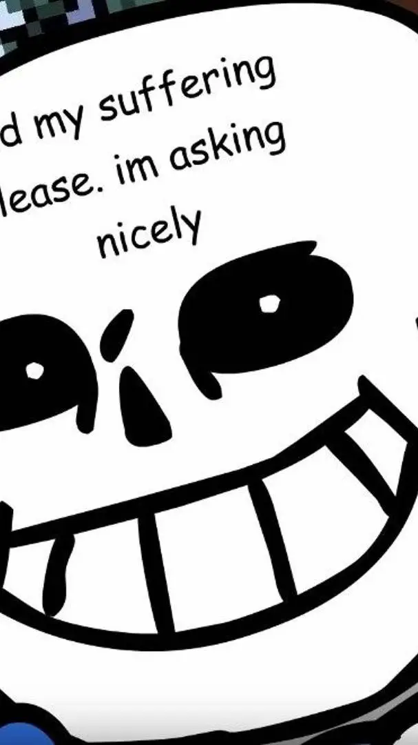 ai character: Sans Remake background