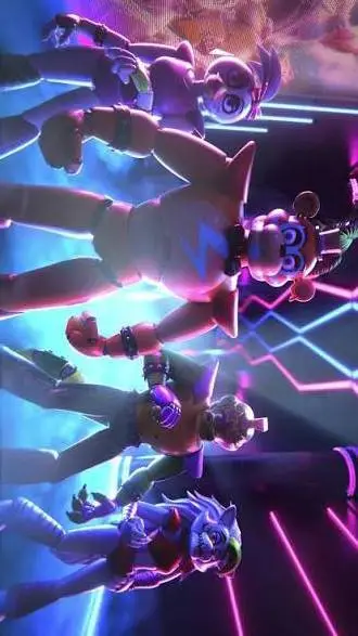 ai character: Glam rock Crew!  background