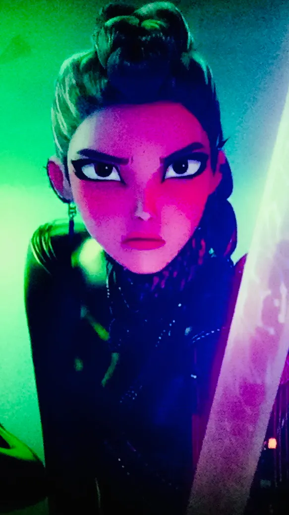 ai character: Huntrix background