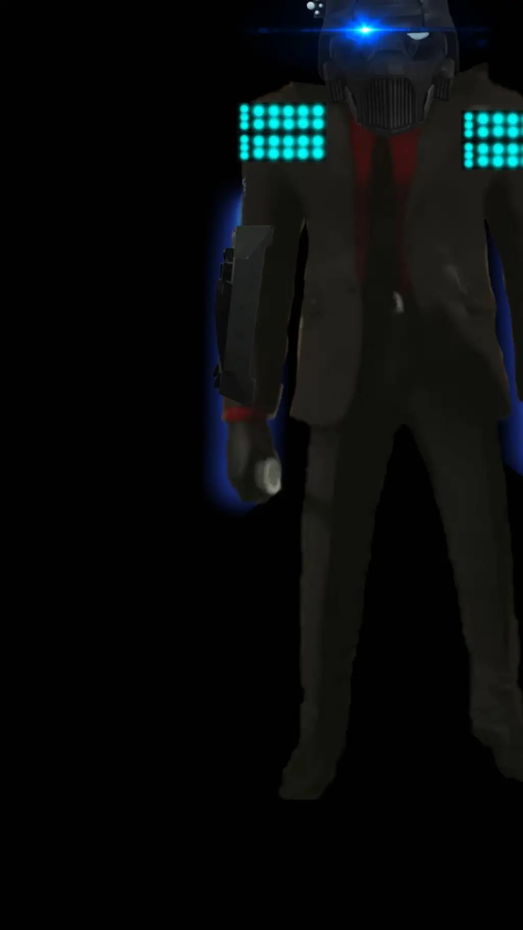 ai character: Mr skibidi  background