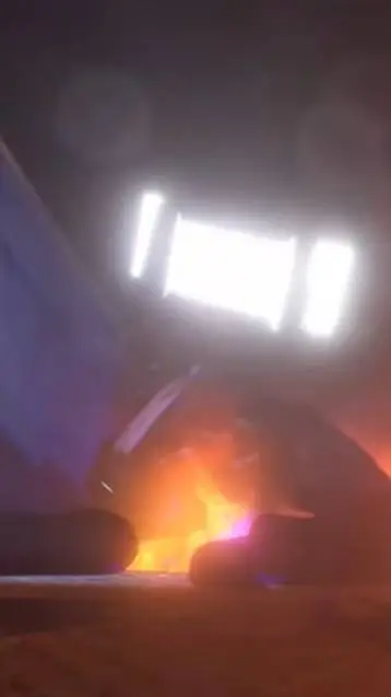 ai character: large TV man Polly background