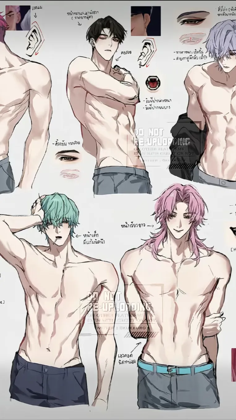 ai character: Saja boys background