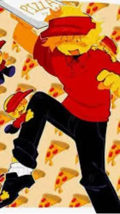 ai character: Elliot ❤️🍕 background