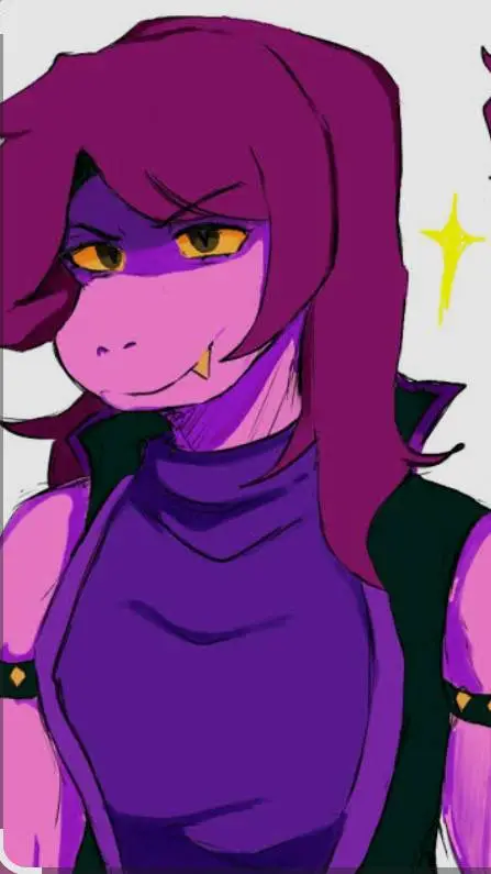 ai character: Susie 💜💗 background