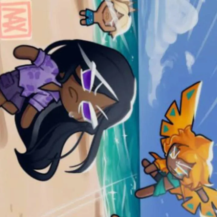 chat with ai character: Crk en la playa 🏖️
