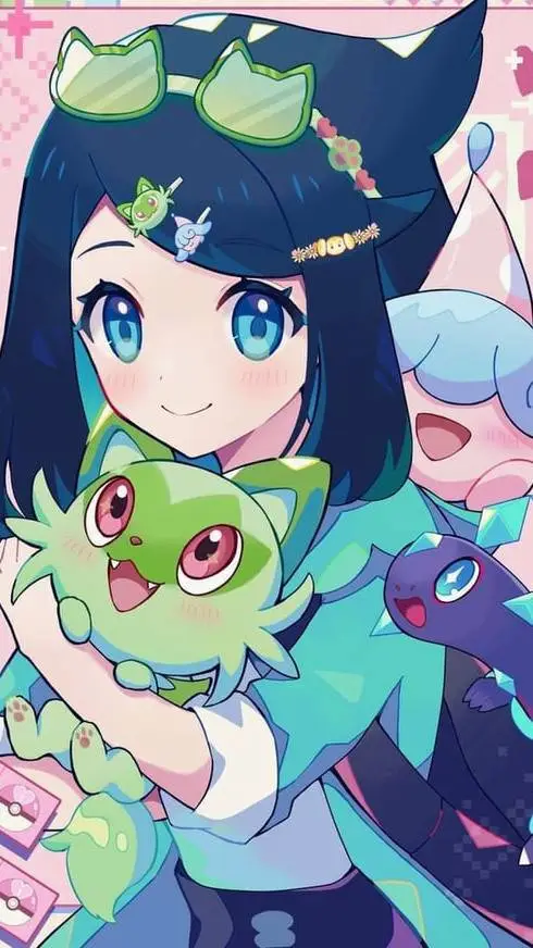 ai character: 💙💚☆°𝕷𝖎𝖐𝖔°☆💙💚 background