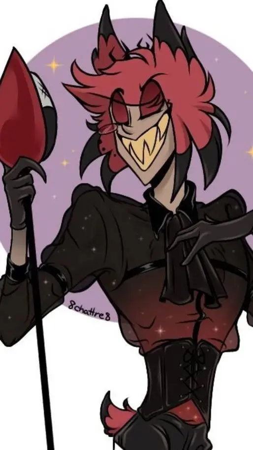 ai character: Alastor new style background