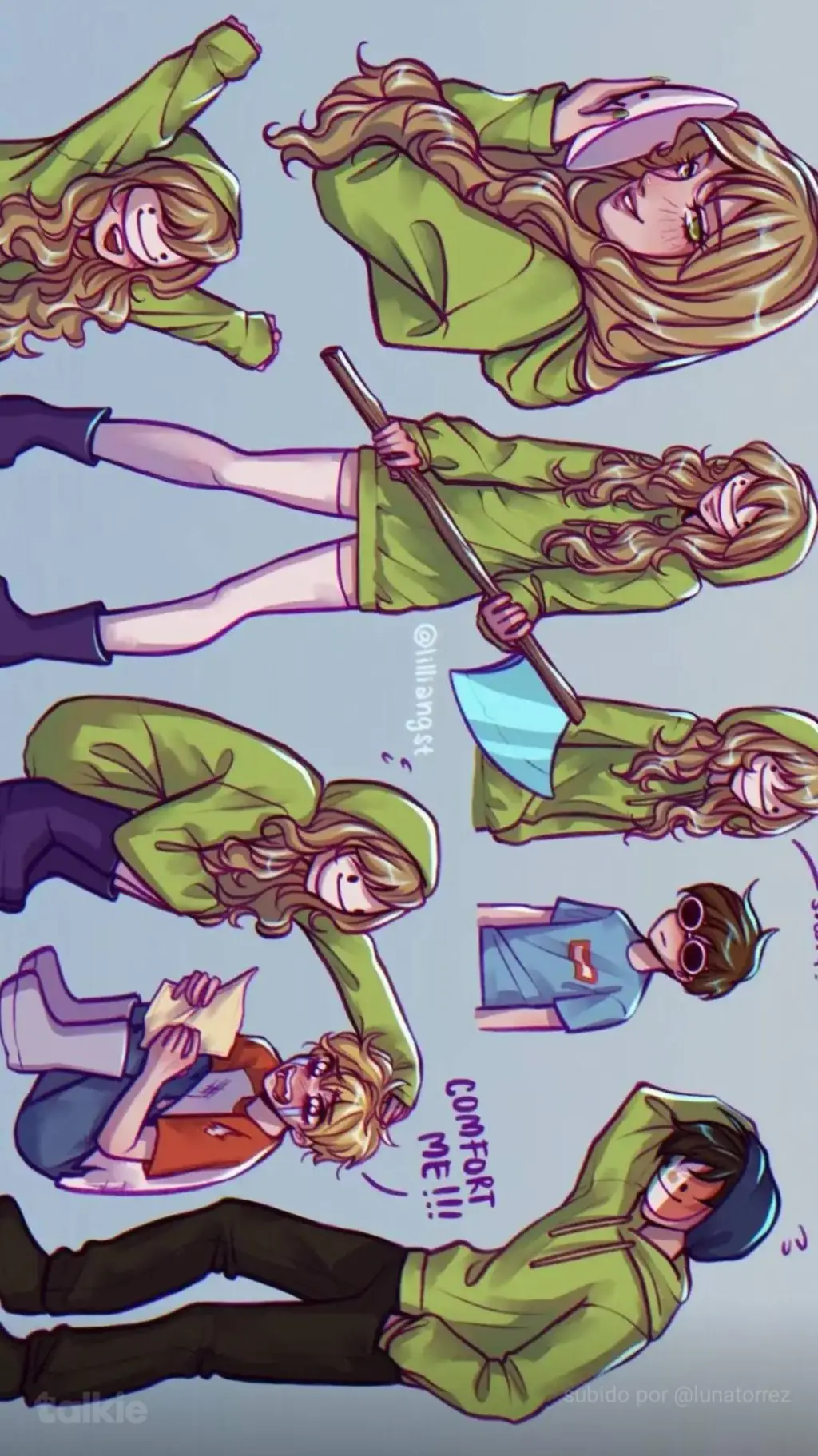 ai character: dream y tu amigos🤩 background