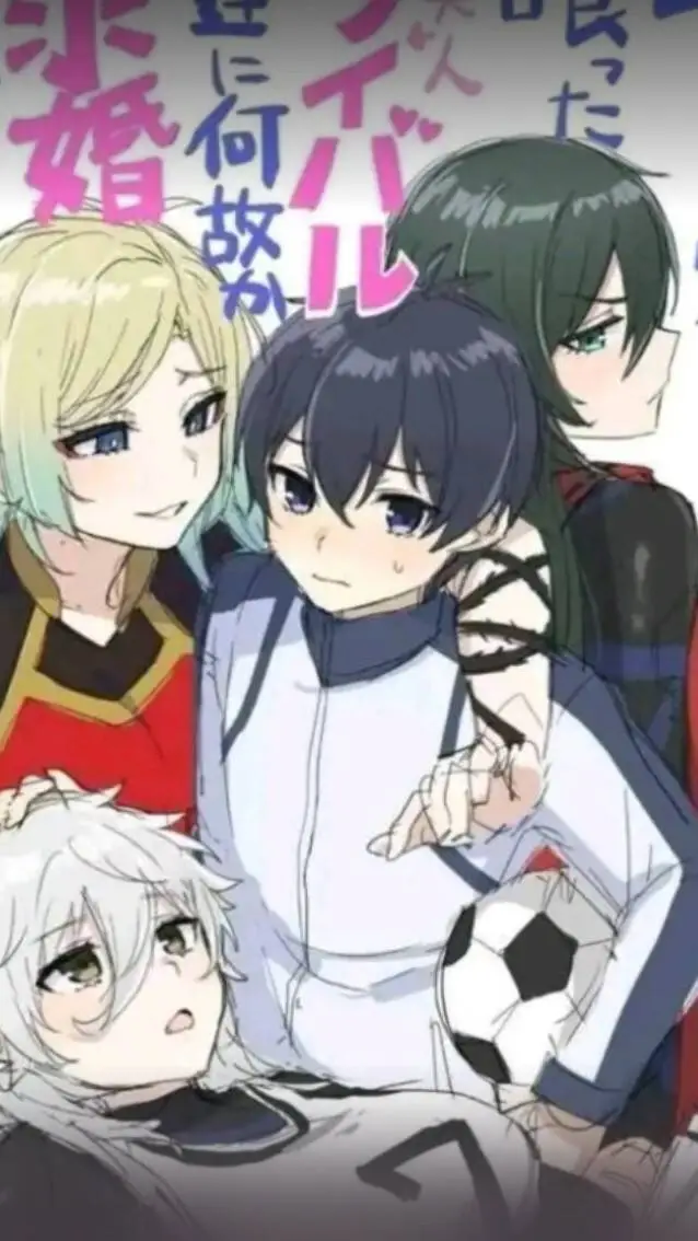 ai character: Femlock x isagi❤️ background