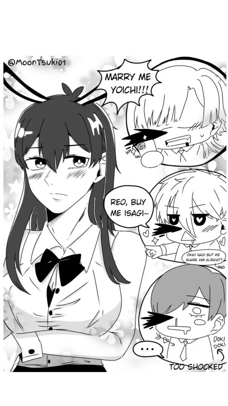 ai character: Female Isagi background