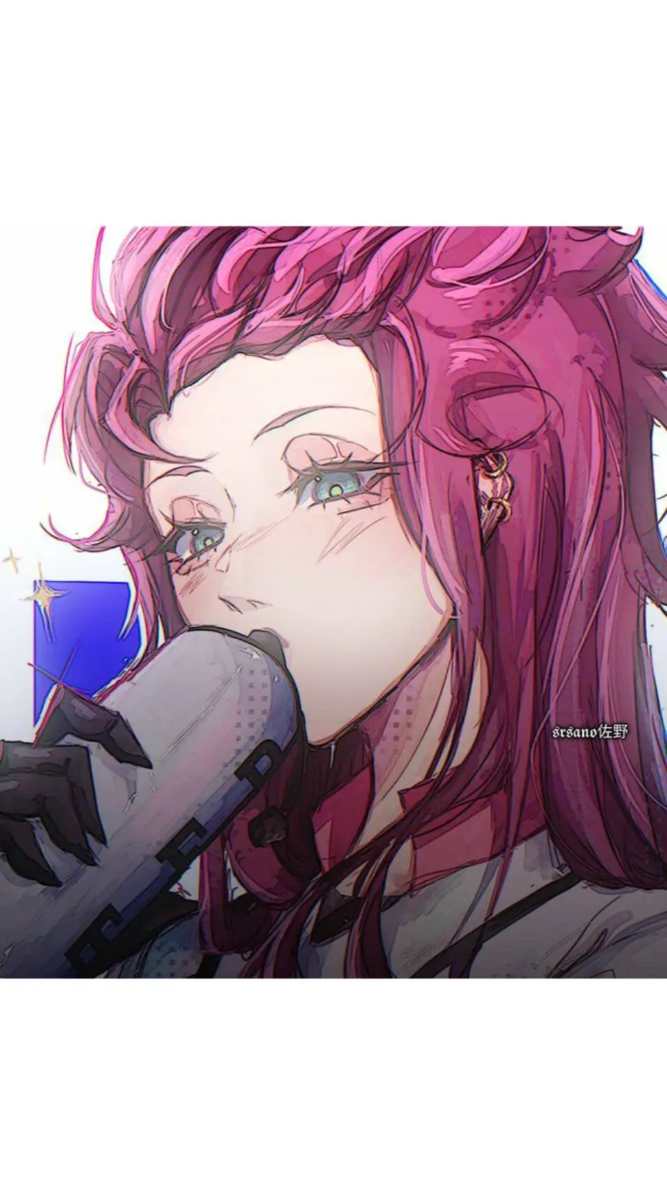 ai character: Female Sae  background