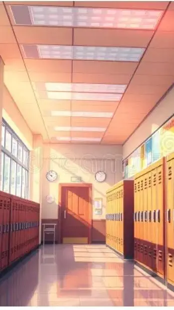 ai character: highschool drama background