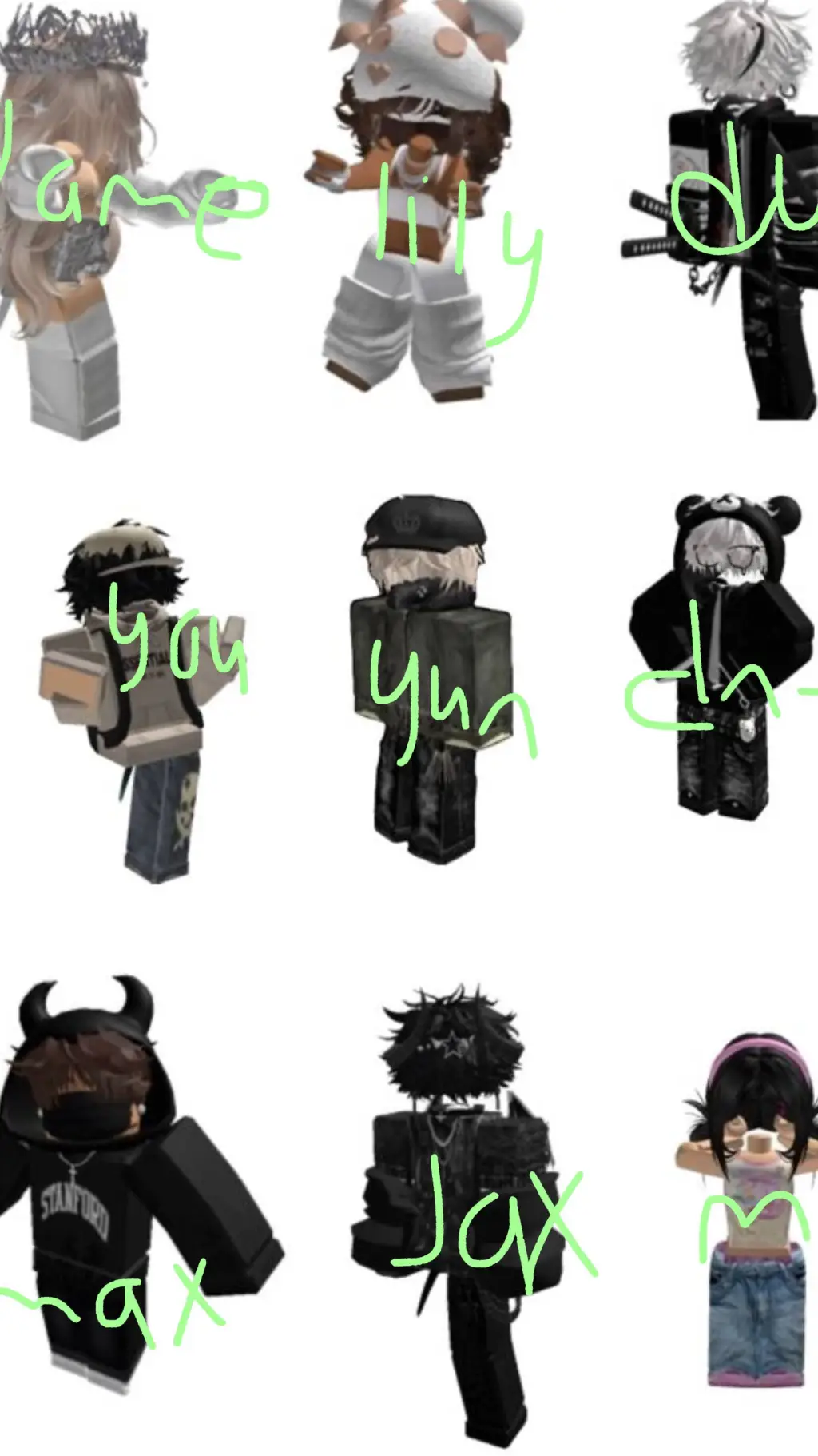 ai character: roblox gc background