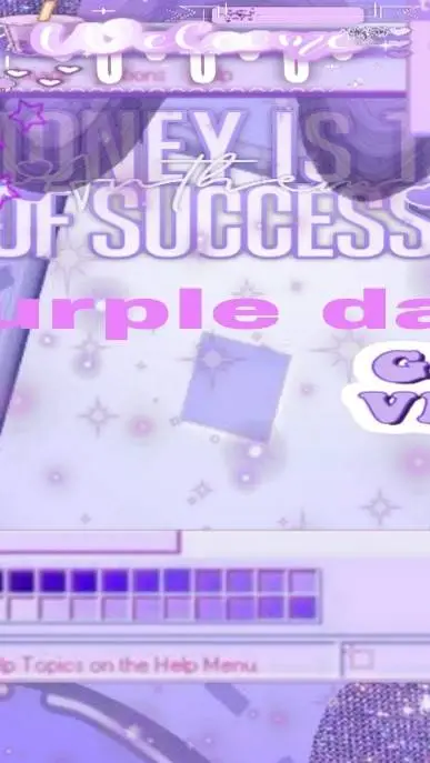 ai character: purple day roblox background