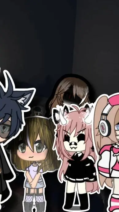 ai character: creepy doll house background