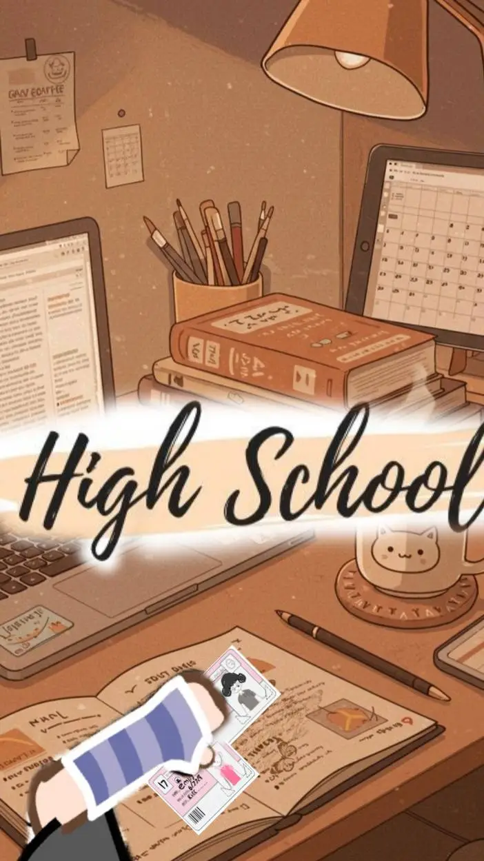 ai character: ᰔhighschool storyᰔ background