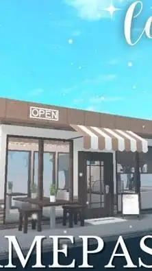 ai character: *cozy cafe☕* background