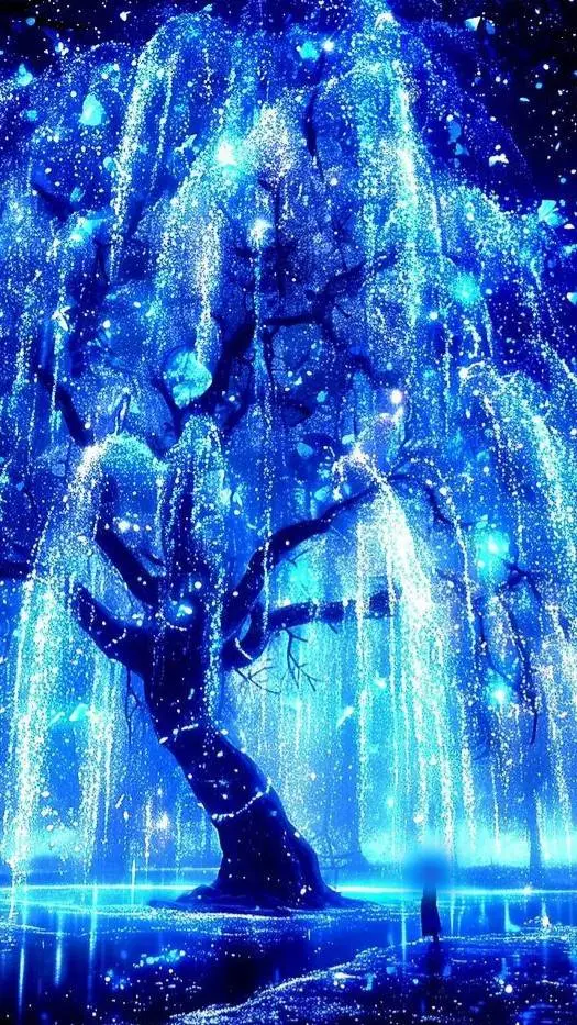 ai character: ♥︎blue frosty♥︎ background