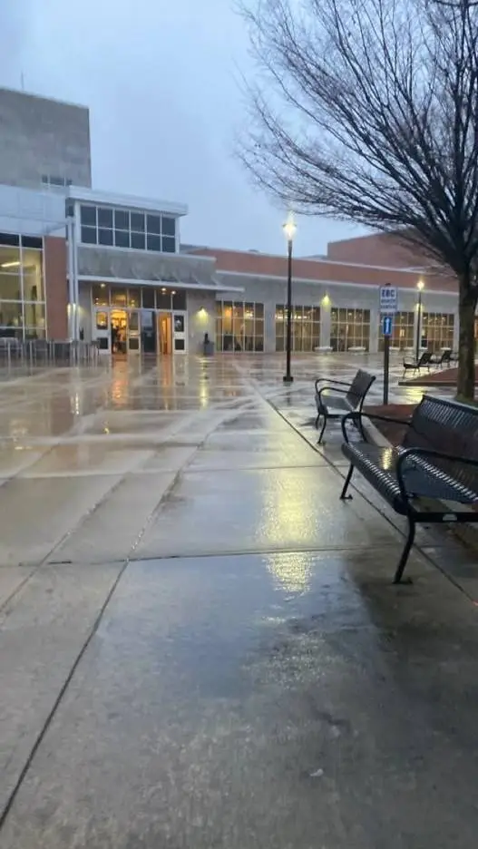 ai character: highschool🌧rainday background