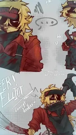 ai character: killer elliot!! :o background