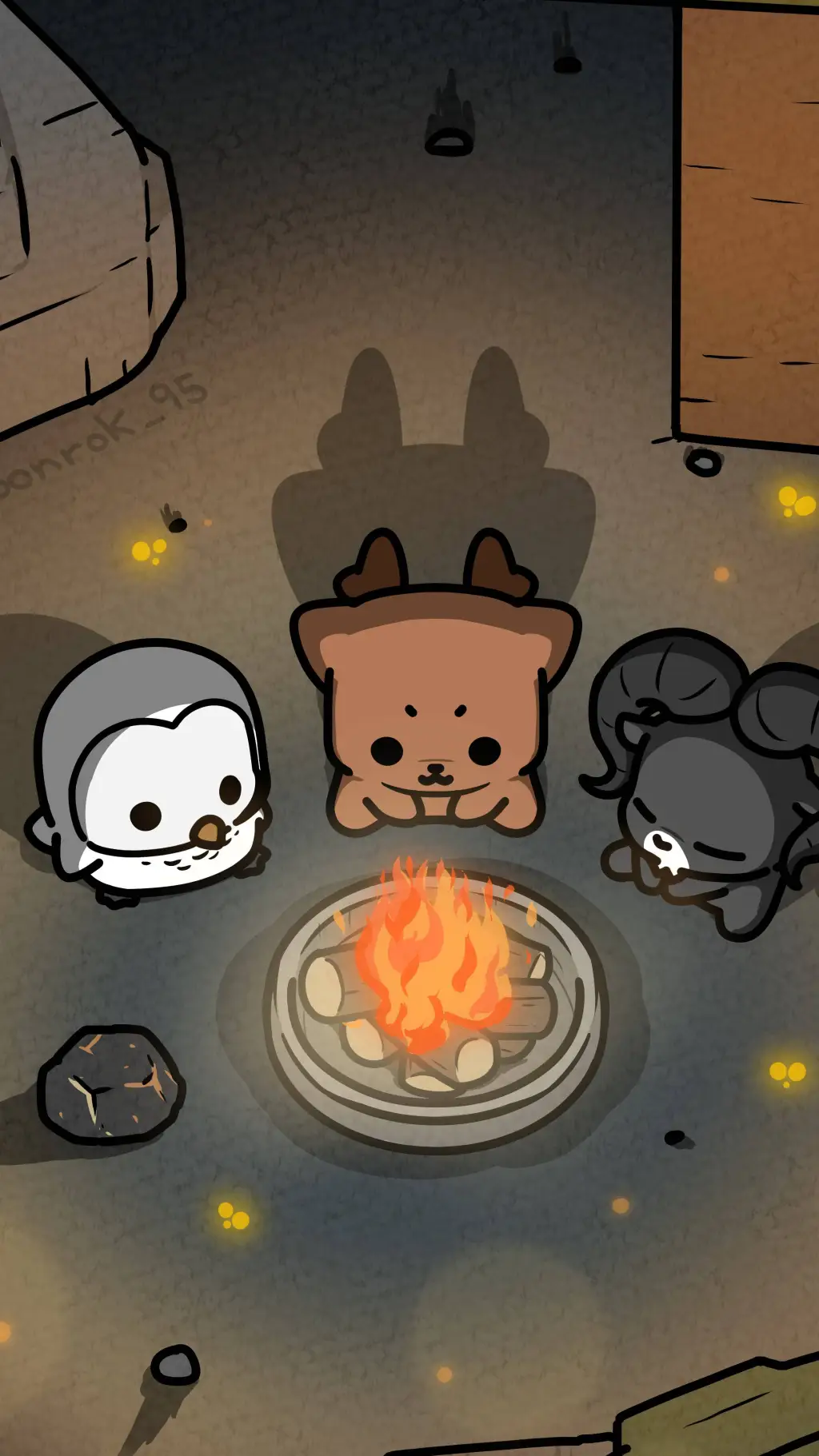 ai character: normal bacon yall background