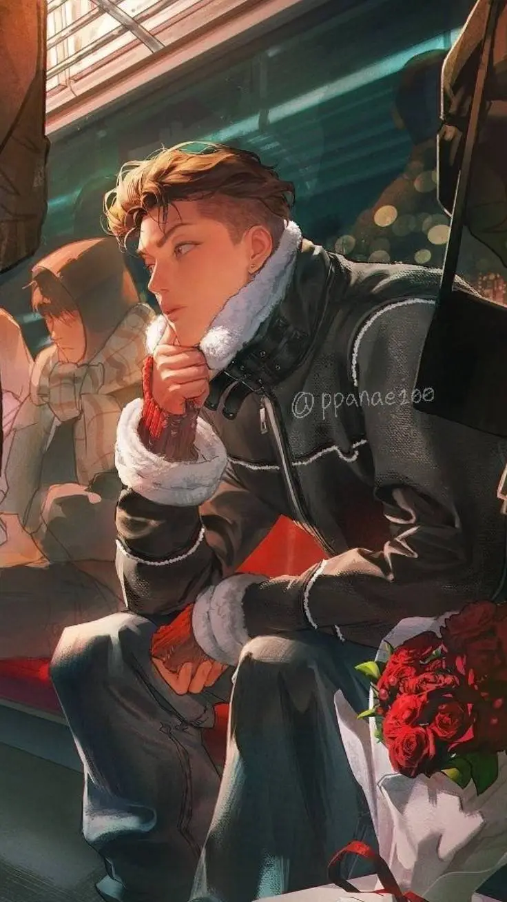 ai character: Кэлвин  background